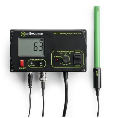 Kit Controlador Dosificador PH. Modelo MC720. Marca: MILWAUKEE