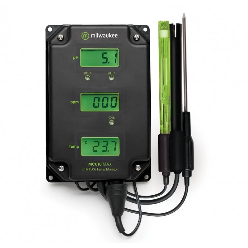 Medidor Continuo PH-TDS TEMP. Modelo MC810. Marca: MILWAUKEE