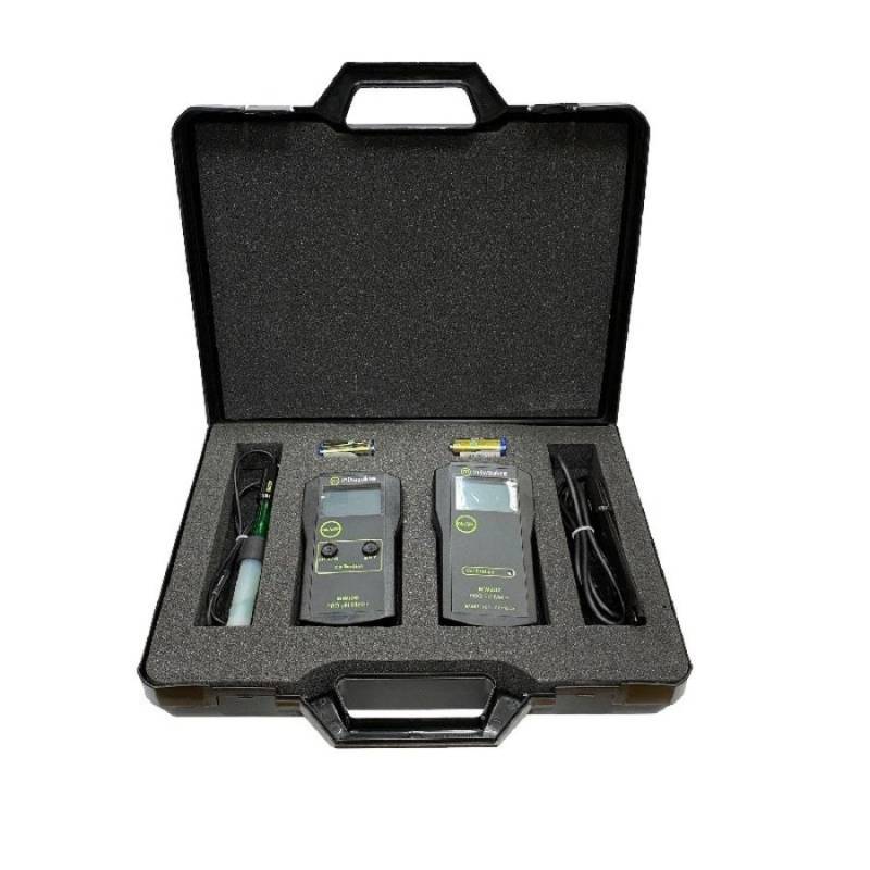Kit Maletín para Medir pH Y EC(CONDUCTIVIDAD). Modelo MW710. Marca: MILWAUKEE