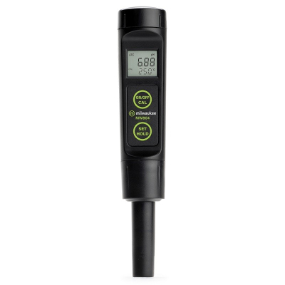 Medidor de PH/EC/TEMPERATURA de Bolsillo con Electrodo Recambiable. Modelo MW804. Marca: MILWAUKEE                  