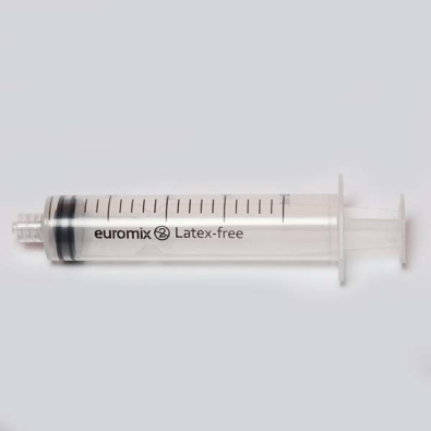 Jeringa S/Aguja Descartable Estéril Caja x 100Unid. Marca: EUROMIX                                        