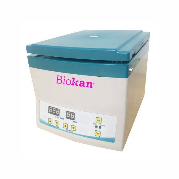 Centrífuga Digital 12000 RPM x 24 tubos Hematocritos. Modelo SH120. Marca: Biokan