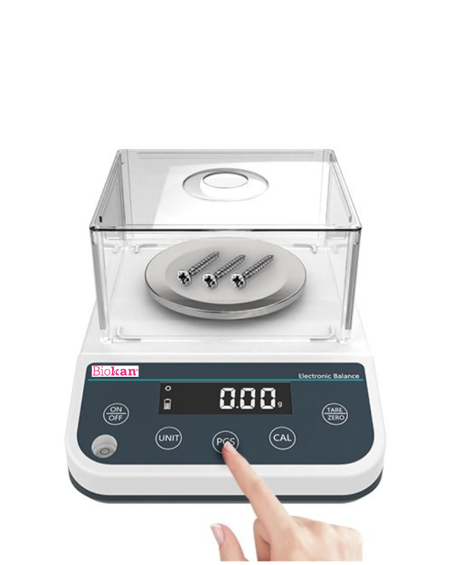 Balanza Digital 2 Kg a 0,1 Mod BKN8013. Marca: BIOKAN