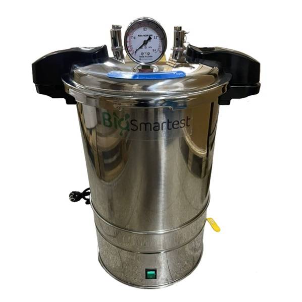 Autoclave Manual Portátil de 24 Lts. Modelo BKM-P24II. Marca: BIOSMARTEST