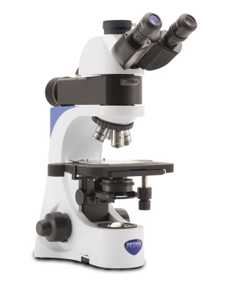 Microscopio Trinocular Metalográfico, Objetivos IOS. Modelo B-383MET. Marca: OPTIKA