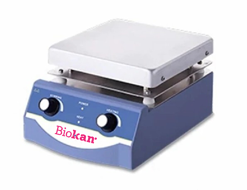 Agitador Magnético de 3 Lts con Calefacción. Modelo BKN HS-17. Marca: BIOKAN.