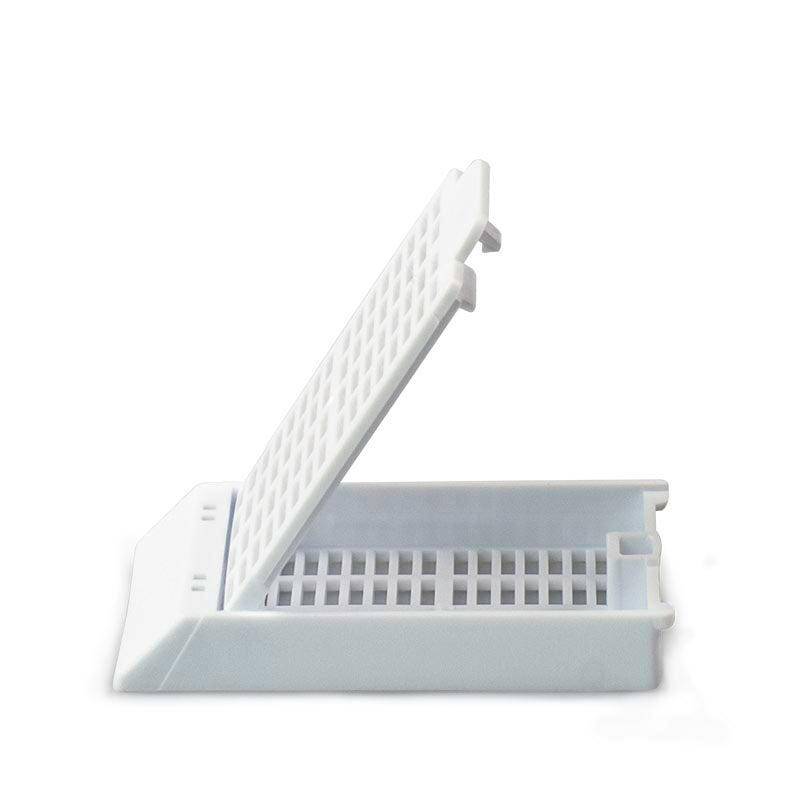 Cassette de Procesamiento de Tejido 45° (para impresora). Modelo PWL020100. Marca: PARALWALL