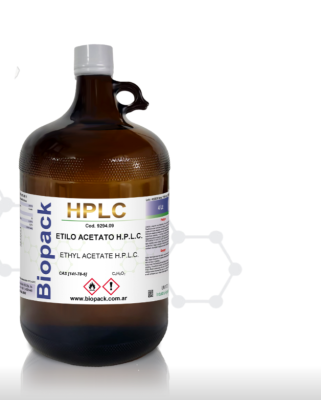 Etilo Acetato HPLC x 4Lt . Marca: BIOPACK    