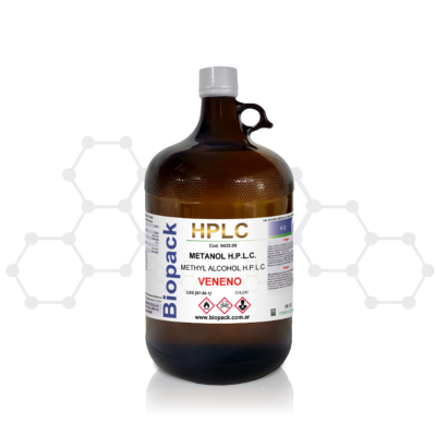 Metanol HPLC X 4Lt (Alc. Metílico). MARCA: BIOPACK