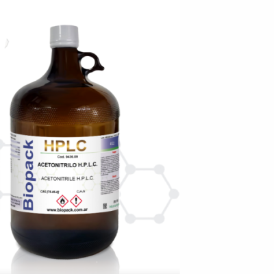 Acetonitrilo HPLC X 4Lt. Marca: BIOPACK   