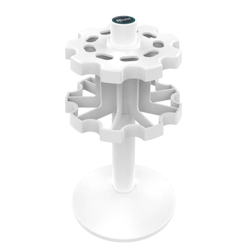 Soporte Giratorio Plástico para 9 micropipetas. Marca: BIOSMARTEST