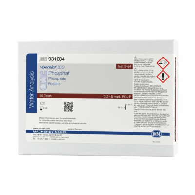 Kit de Prueba Colorimétrica VISOCOLOR ECO Fosfato (931084). Marca: MACHEREY NAGEL