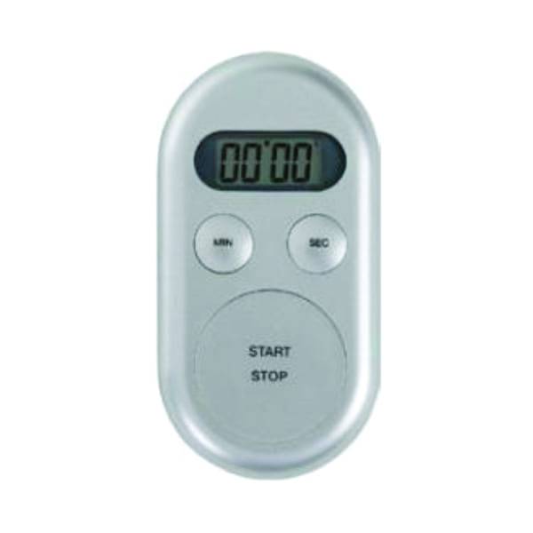 Timer digital plateado Boeco