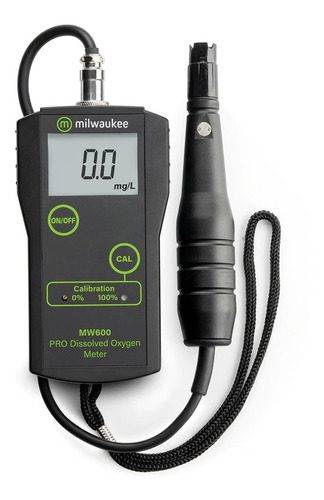 Medidor Portátil de Oxígeno Disuelto. Modelo MW600.  Marca: MILWAUKEE