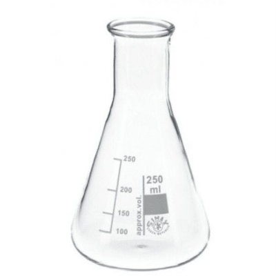 Erlenmeyer Boro 3.3. Marca: EVERGLASS