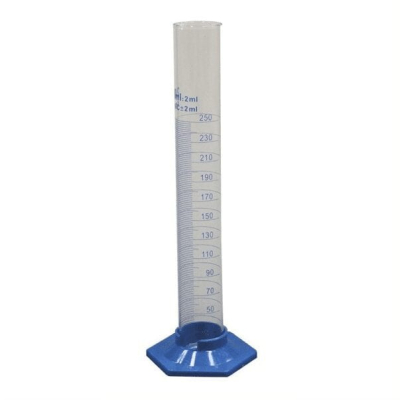 Probeta Base Plastica Boro 3.3. Marca: EVERGLASS