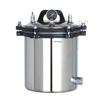 Esterilizador de Vapor a Presión Portátil. Modelo FSF-24LM. Marca: FAITHFUL