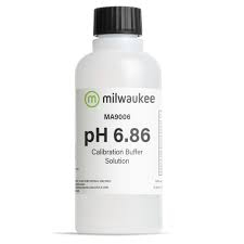 Solución de Calibración pH 6,86 x 230 Ml. Modelo MA9006. Marca: MILWAUKEE
