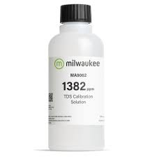 Solución Estándar de TDS 1382ppm x 230 Ml. Modelo MA9062. Marca: MILWAUKEE