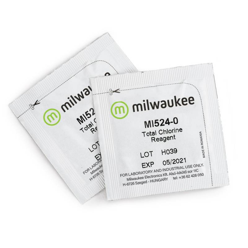 REACTIVO EN POLVO PARA FOTOMETRO DE CLORO TOTAL MI524-100 MILWAUKEE