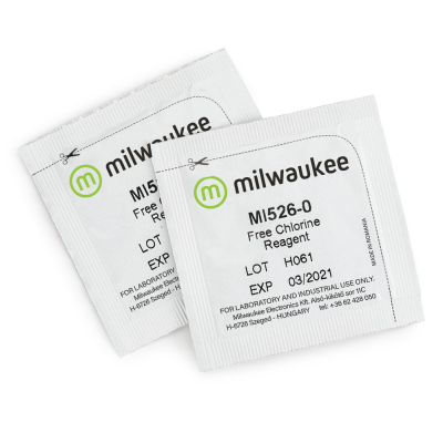 REACTIVO CLORO LIBRE PARA MW10 X 25 UNID MILWAUKEE