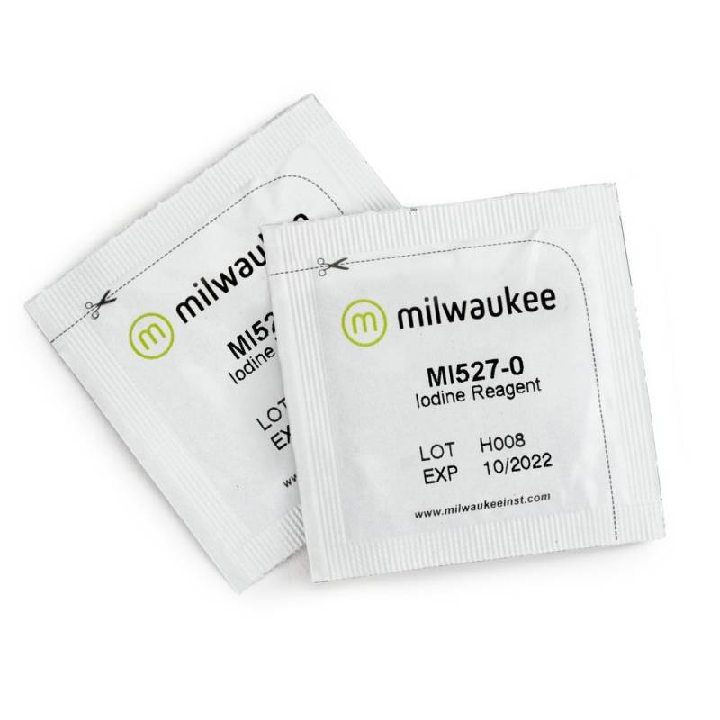 REACTIVO DE POLVO DE IODO X25pcs MI527-25 PARA MW13 MILWAUKEE