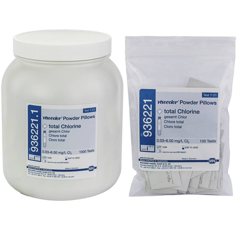 Reactivo para Cloro Total VISOCOLOR mediante DPD. Marca Macherey Nagel