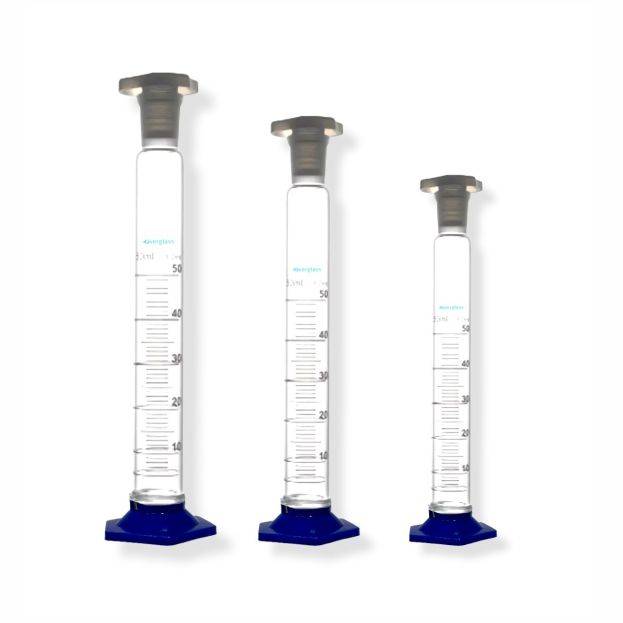 Probeta con Tapa Plástica. Marca: EVERGLASS