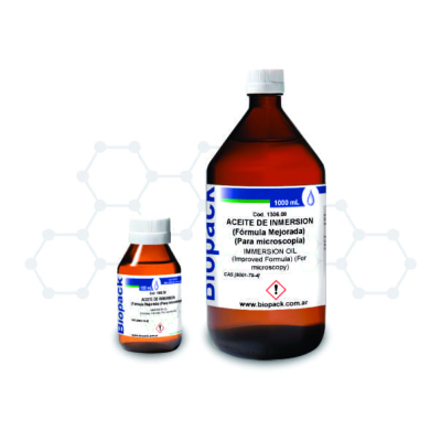 Aceite de Inmersion x 100 Ml. Marca: BIOPACK