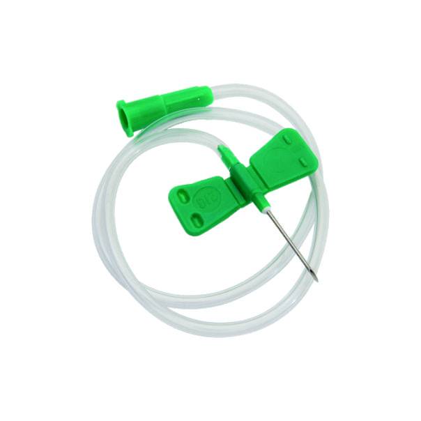 Aguja Mariposa de Toma Multiple 21G x 1. Marca: WEIGAO
