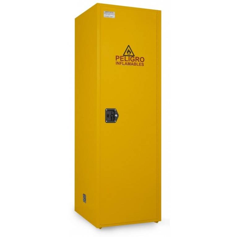 Armario Ignífugo de 130 Lts de Puerta Simple. Acorde a norma NFPA-30. Marca: BIOSMARTEST