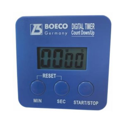 Timer Digital de Color azul. Marca: BOECO