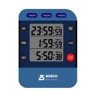 Timer Digital Jumbo de 3 tiempos. Marca: BOECO
