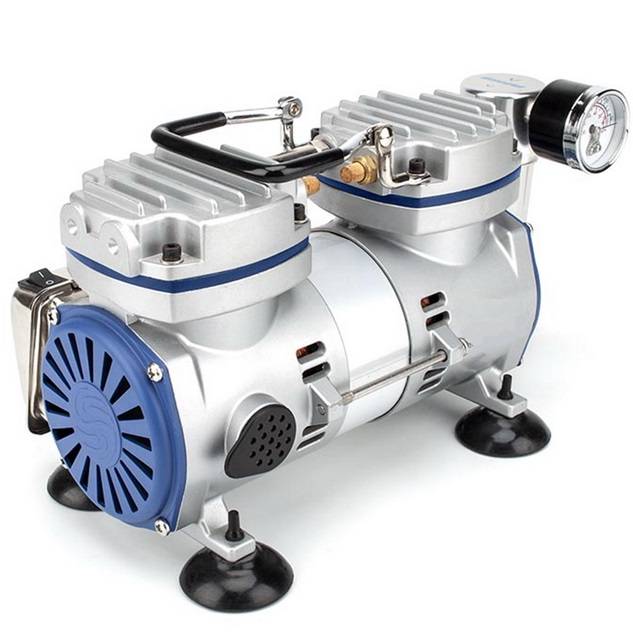 Bomba de Vacío Impulsada por Pistón, Sin aceite, Silenciosa. Modelo R400.  Marca: BOECO