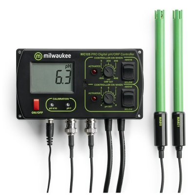 Medidor de pH y REDOX de Medición Continua. Modelo MC-125. Marca: MILWAUKEE