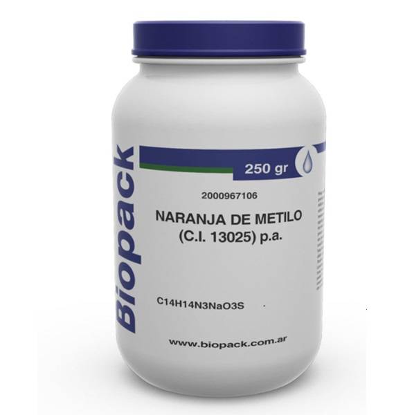 Naranja De Metilo (C.I. 13025) P.A. (A.C.S.). Marca BIOPACK