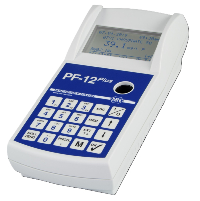 Fotómetro Compacto para Análisis de Agua y Suelo. Modelo PF-12Plus. Marca: MACHEREY NAGEL