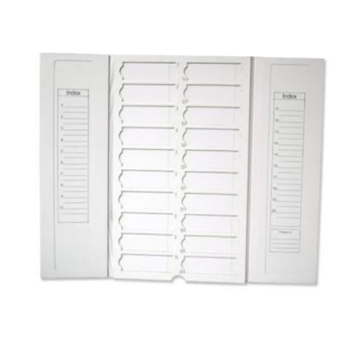 Archivador De Carton Para 20 Portaobjetos