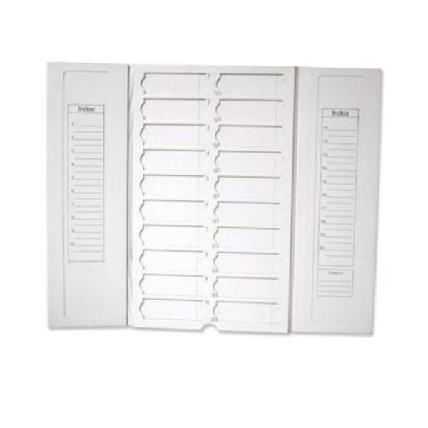 Archivador De Carton Para 20 Portaobjetos