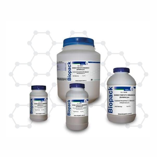 Sodio fosfato Dibasico (anhidro) P.A. x 250 gr